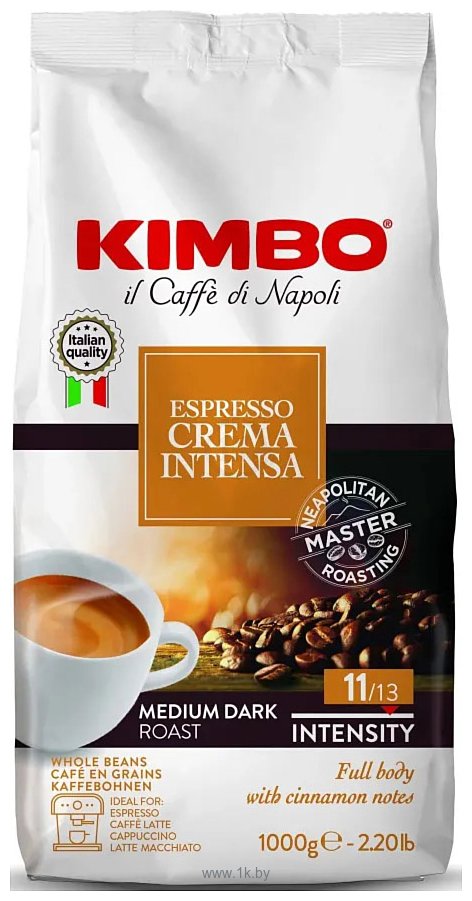 Фотографии Kimbo Espresso Crema Intensa зерновой 1 кг