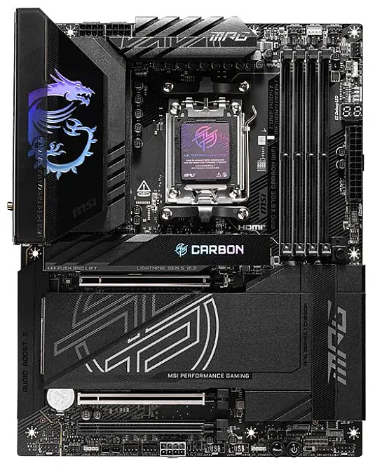 Фотографии MSI MPG X870E Carbon WiFi