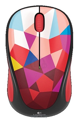 Фотографии Logitech Wireless Mouse M238 Red Facets White-Red USB