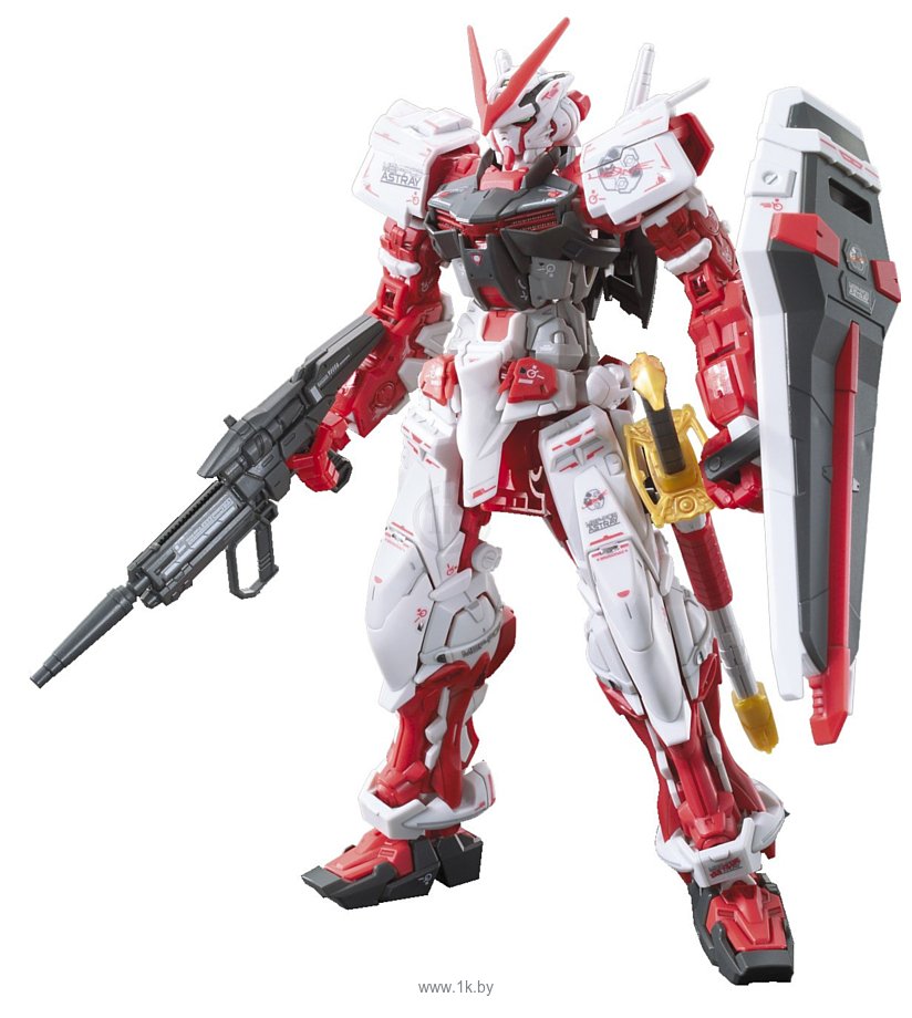 Фотографии Bandai RG 1/144 MBF-P02 Gundam Astray Red Frame