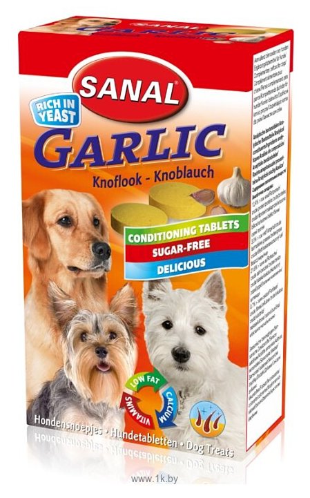 Фотографии SANAL Garlic с чесноком для собак и щенков