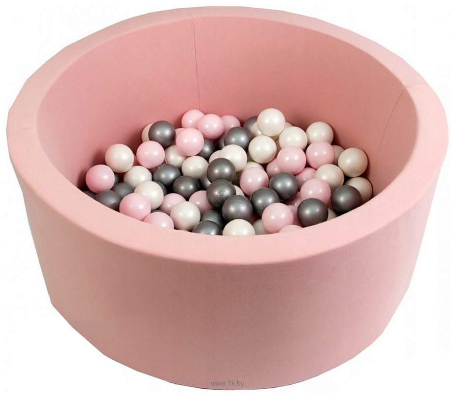 Фотографии Misioo 90x40 200 шаров (светло-розовый)
