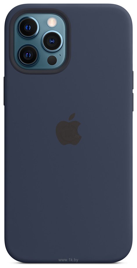 Фотографии Apple MagSafe Silicone Case для iPhone 12 Pro Max (темный ультрамарин)