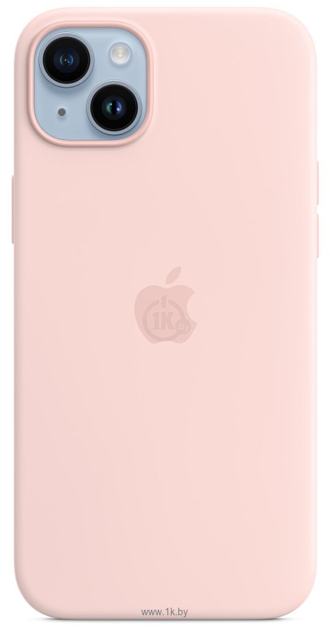Фотографии Apple MagSafe Silicone Case для iPhone 14 Plus (розовый мел)