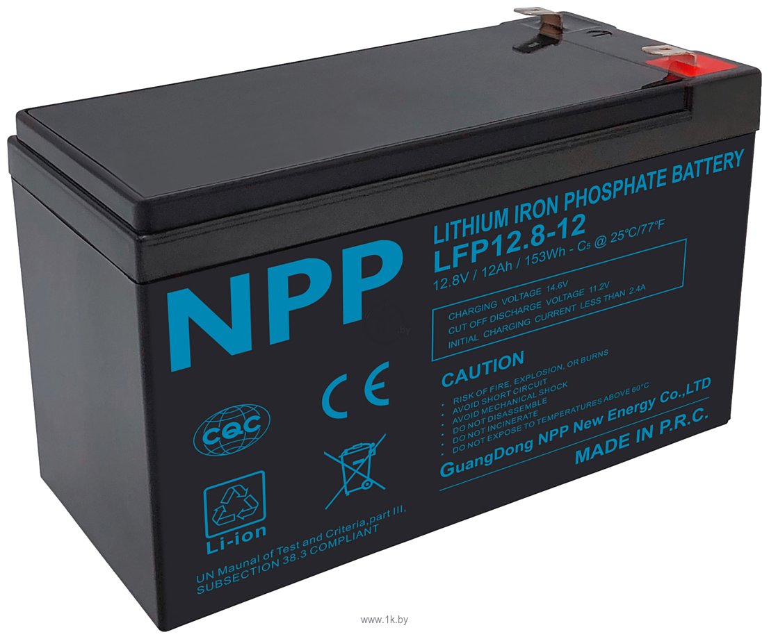 Фотографии NPP LFP12.8-12Ah 12.8V 12Ah