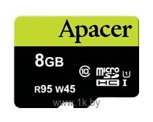 Фотографии Apacer microSDHC Card Class 10 UHS-I U1 (R95 W45 MB/s) 8GB
