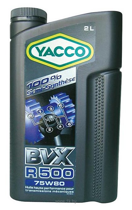 Фотографии Yacco BVX R 500 75W-80 2л