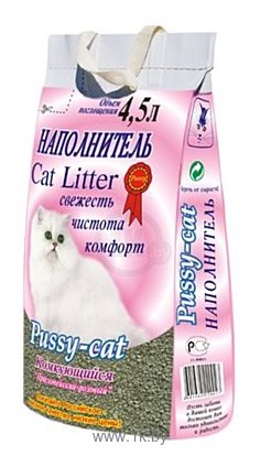 Фотографии Pussy-Cat Комкующийся розовый 4.5л