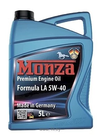 Фотографии Monza Formula LA 5W-40 5л