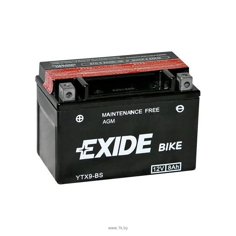 Фотографии Exide Maintennance Free YTX9-BS (8Ah)