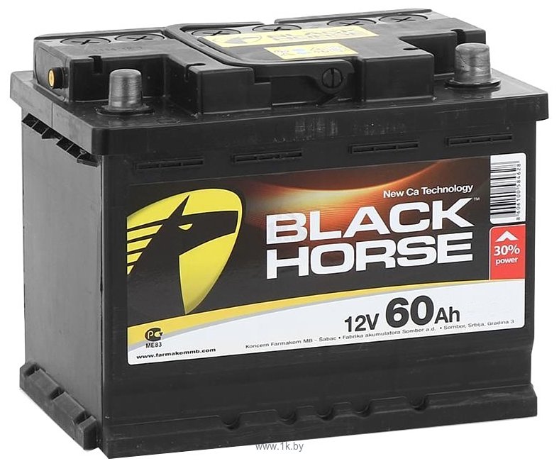 Фотографии Black Horse BH60.0 R (60Ah)