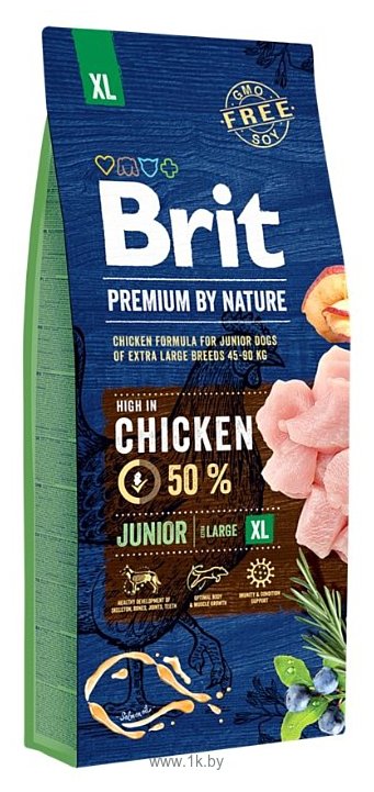 Фотографии Brit (18 кг) Premium by Nature Junior XL