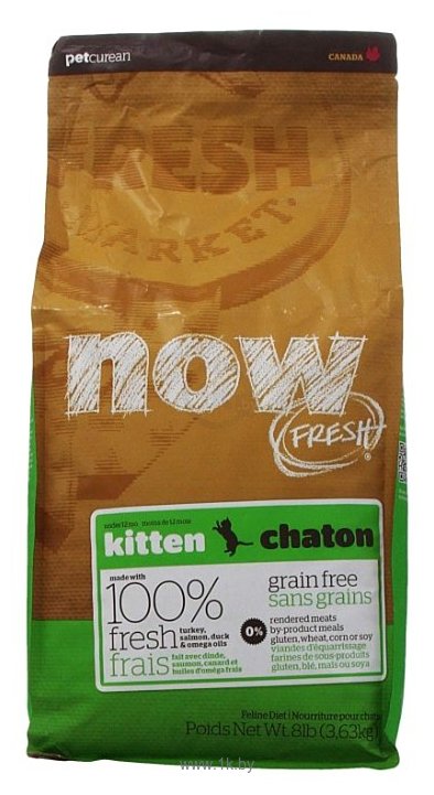 Фотографии NOW FRESH (3.63 кг) Grain Free Kitten Food