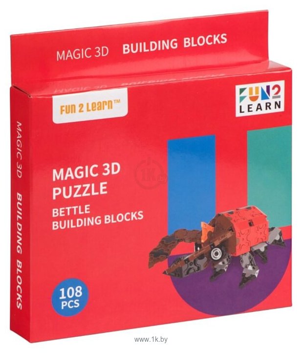 Фотографии Fun 2 Learn Magic 3D Puzzle Жук