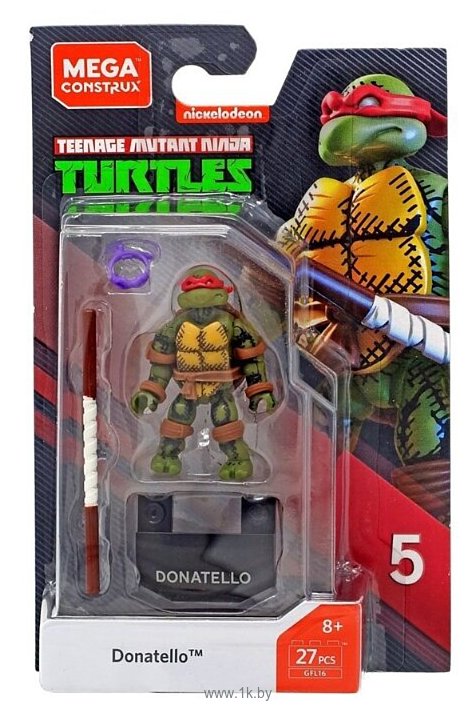 Фотографии Mega Construx Teenage Mutant Ninja Turtles GFL16 Донателло