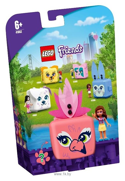 Фотографии LEGO Friends 41662 Кьюб Оливии с фламинго