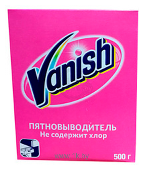 Фотографии Vanish для тканей порошкообразный 500 г