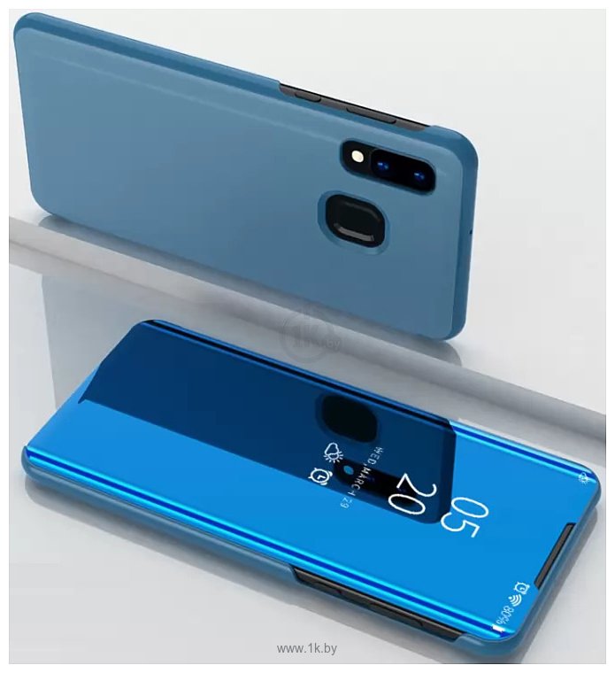 Фотографии Case Smart view для Samsung Galaxy A40 (синий)