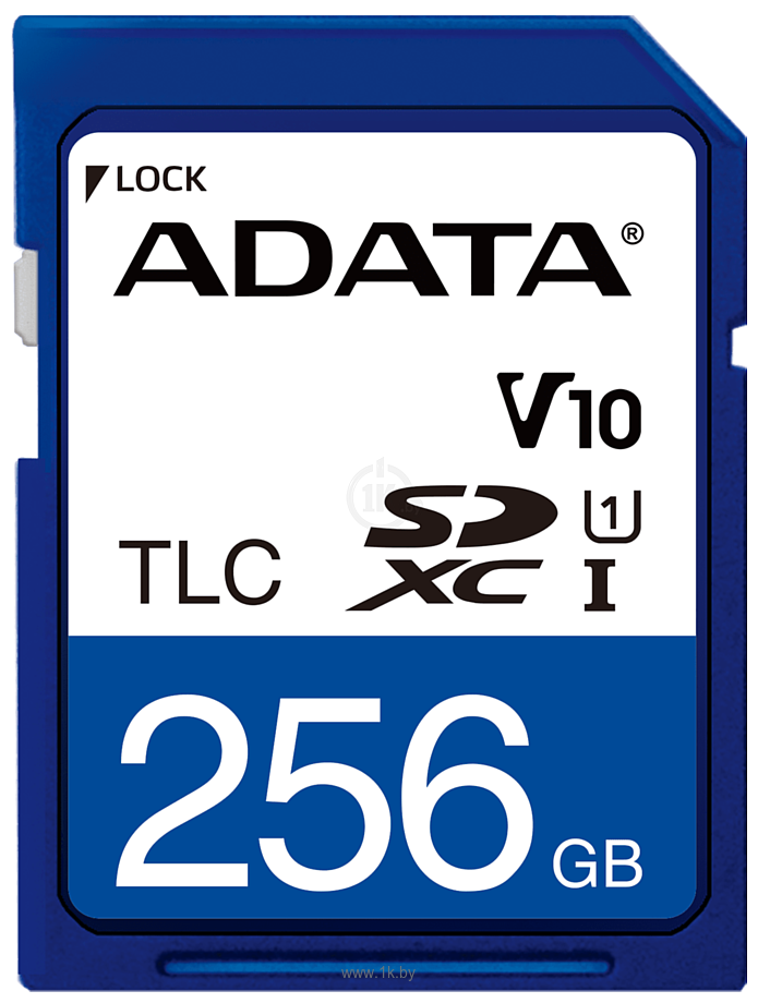 Фотографии ADATA SD Card 256GB, 3D TLC, -25-85 C