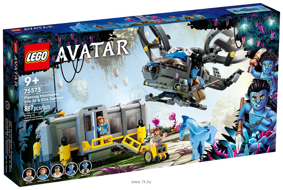 Фотографии LEGO Avatar 75573 Плавающие горы: Зона 26 и RDA Samson