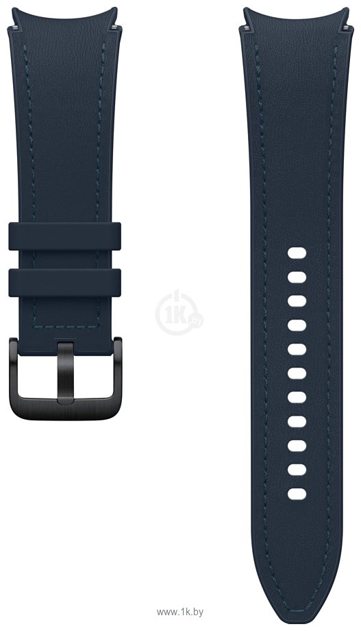 Фотографии Samsung Hybrid Eco-Leather для Samsung Galaxy Watch6 (M/L, синий)