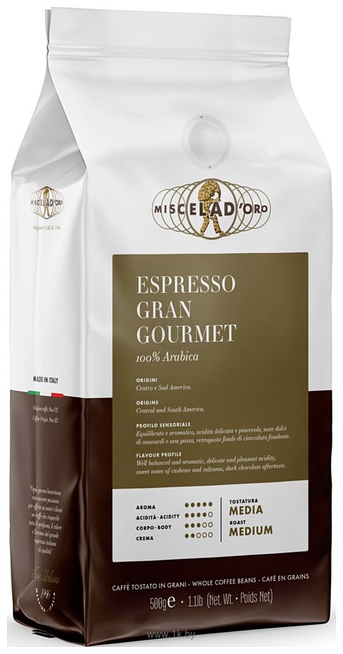 Фотографии Miscela d'Oro Espresso Gran Gourmet зерновой 500 г