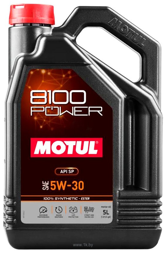 Фотографии Motul 8100 Power SP 5W-30 5л