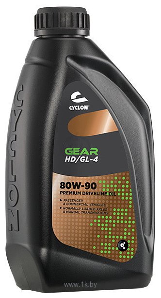 Фотографии Cyclon GEAR 80W-90 HD/GL-4 1л