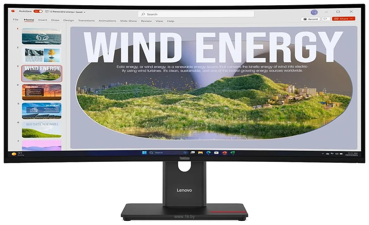 Фотографии Lenovo ThinkVision T34WD-40 64AEGAT1EU Фотографии Lenovo ThinkVision T34WD-40 64AEGAT1EU