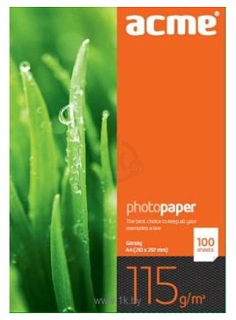 Фотографии ACME Photo Paper (Value pack) A4 115 g/m2 100л