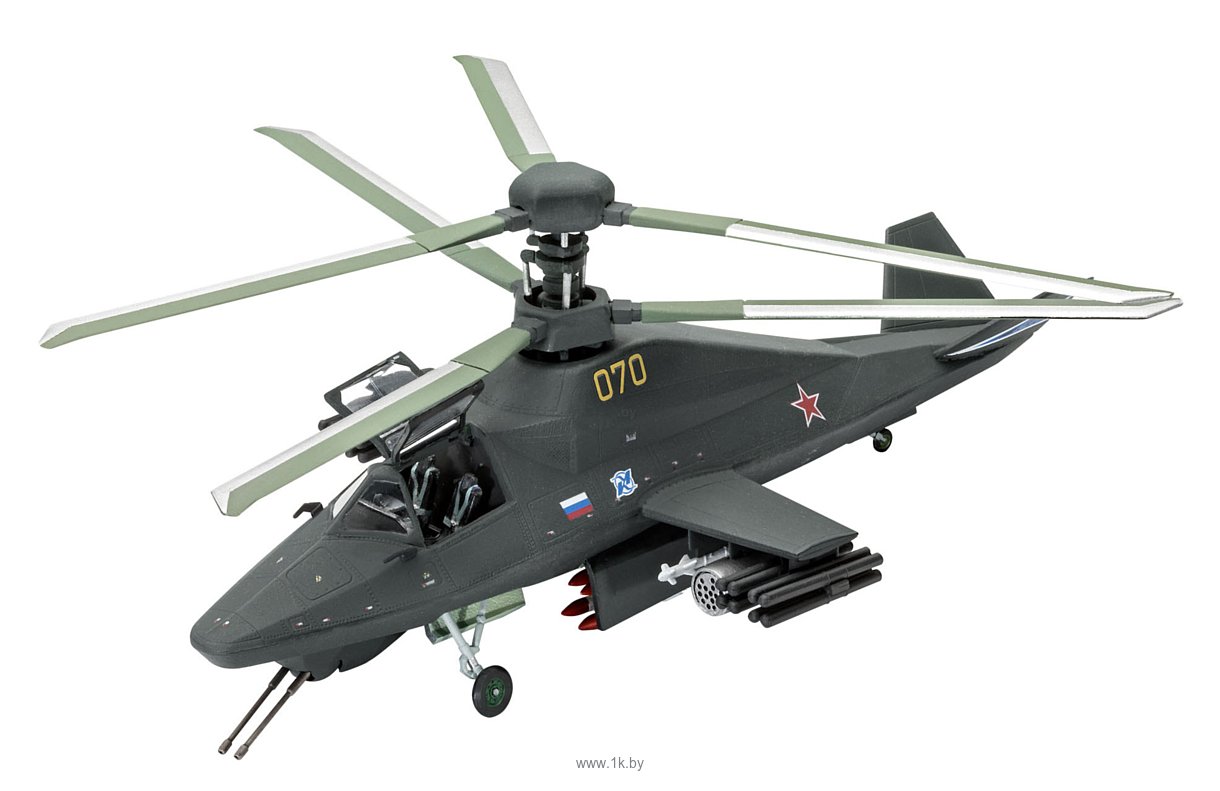 Фотографии Revell 03889 Одноместный ударный вертолет Kamov Ka-58 Stealth