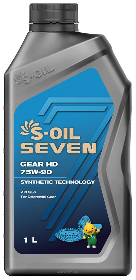 Фотографии S-OIL Seven Gear HD GL-5 75W-90 1 л