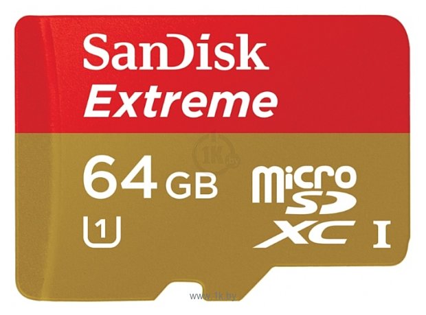 Фотографии Sandisk Extreme microSDXC Class 10 UHS Class 1 45MB/s 64GB