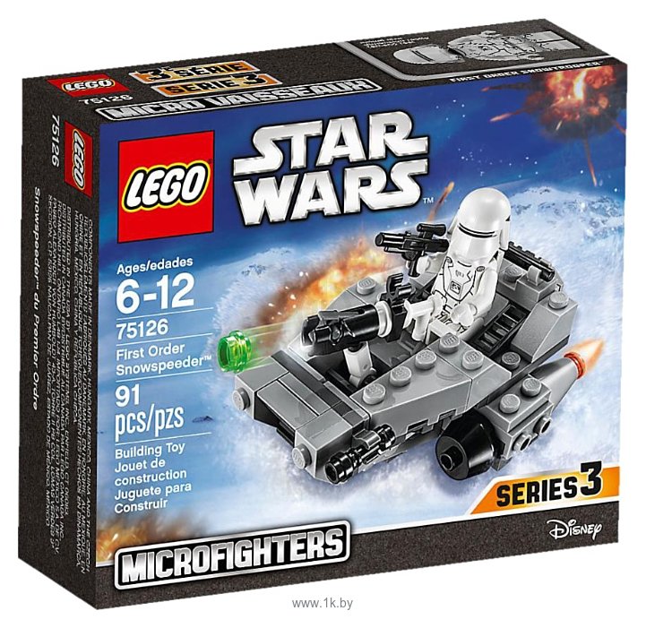 Фотографии LEGO Star Wars 75126 Снежный спидер Первого Ордена