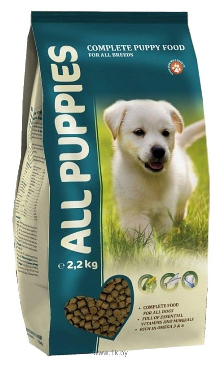 Фотографии ALL PUPPIES Сухой полнорационный (2.2 кг)