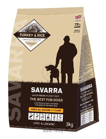 Фотографии SAVARRA Adult All Breeds Dogs Turkey (12 кг)