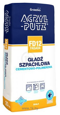 Фотографии Sniezka Acryl-Putz FD 12 Fasada 20 кг