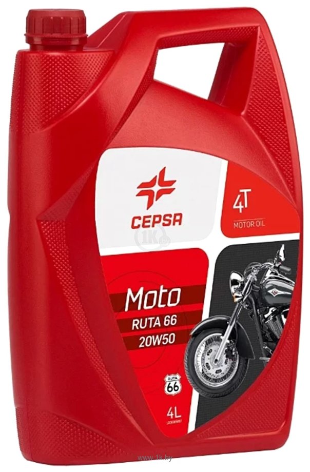 Фотографии CEPSA Moto 4T Ruta 66 20W-50 4л