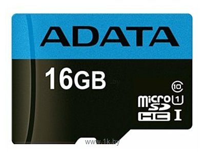Фотографии ADATA Premier microSDHC Class 10 UHS-I U1 R/W : 85/25MB/s 16GB + SD adapter