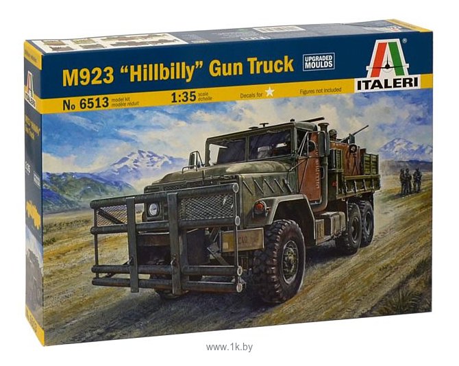 Фотографии Italeri 6513 Бронированный вооружённый грузовик M923 Hillbilly