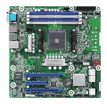 Фотографии ASRock Rack X470D4U