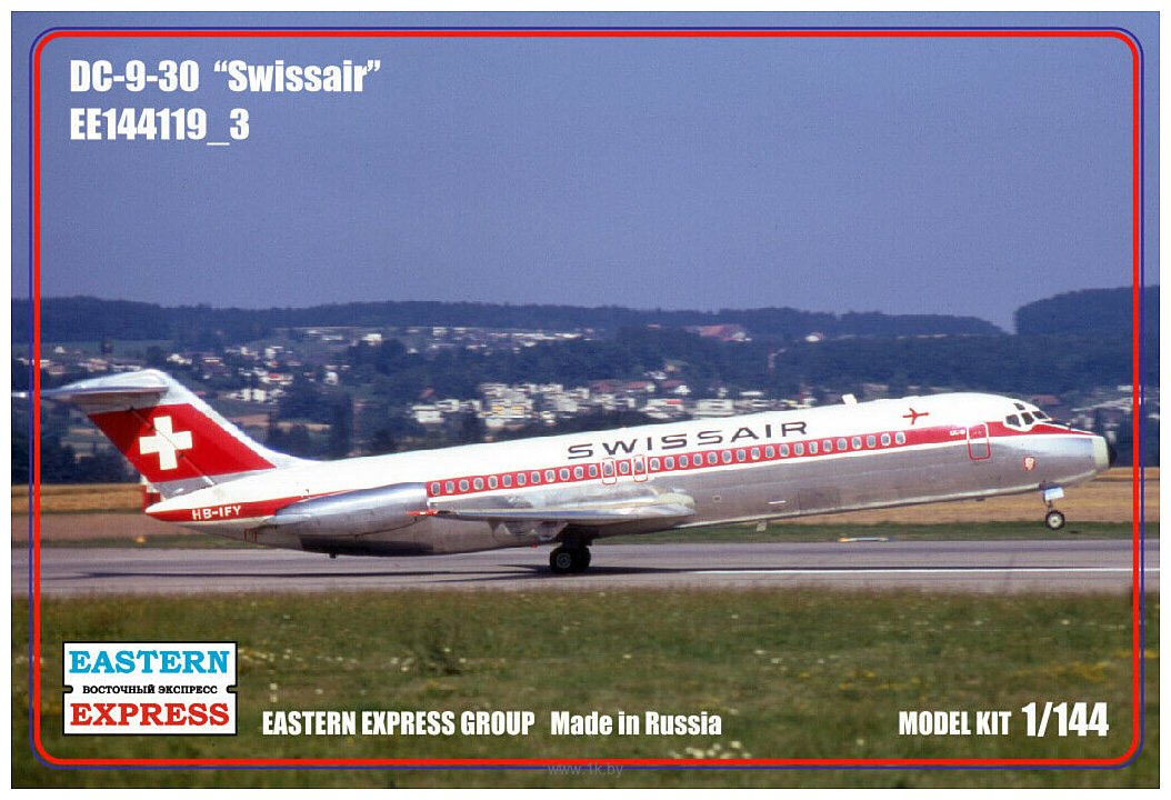 Фотографии Eastern Express Авиалайнер DC-9-30 Swissar EE144119-3