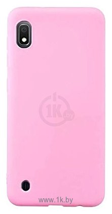 Фотографии Case Matte для Samsung Galaxy A10 (фирменная уп, розовый)