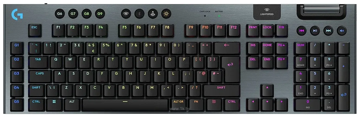 Фотографии Logitech G915 X Lightspeed GL Linear 920-012696 black (без кириллицы)