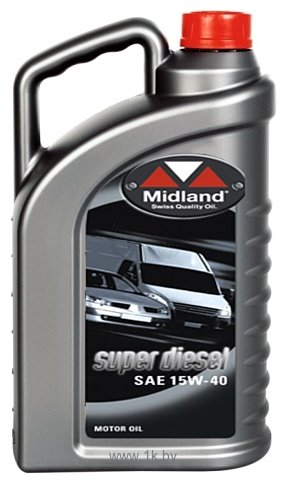 Фотографии Midland Super Diesel 15W-40 4л