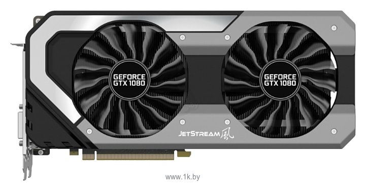 Фотографии Palit GeForce GTX 1080 1607Mhz PCI-E 3.0 8192Mb 10000Mhz 256 bit DVI HDMI HDCP JetStream