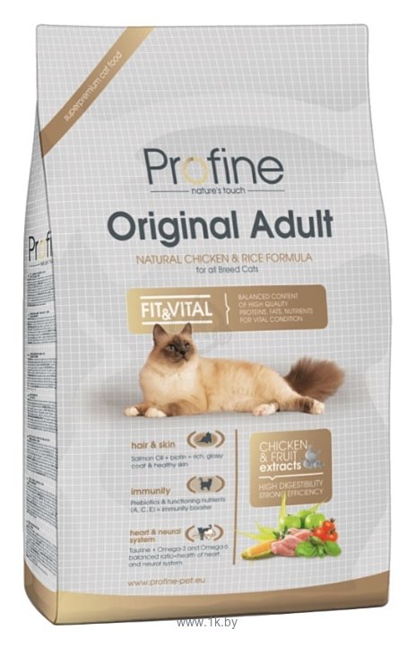 Фотографии Profine (3 кг) Original Adult для кошек