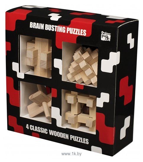 Фотографии Professor Puzzle Зарядка для мозга (4 х Wood Set)