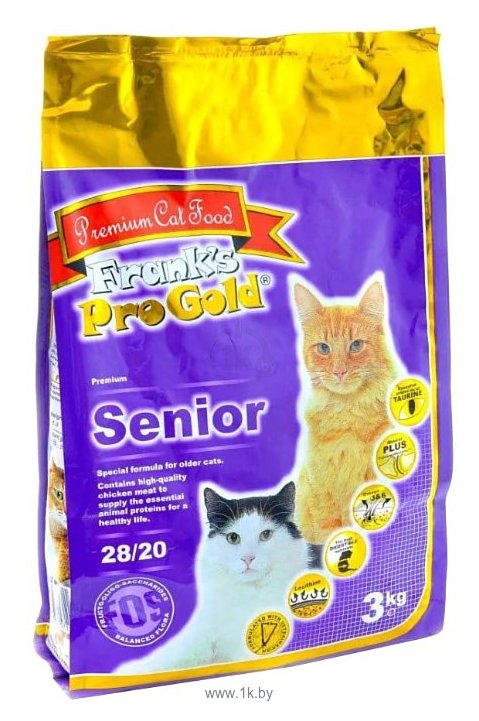 Фотографии Frank’s Pro Gold (3 кг) Senior Cat 28/20