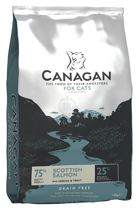Фотографии Canagan (4 кг) For cats GF Scottish Salmon